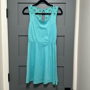 Edge Boutique dress. Beautiful
Detail on straps and on back. Super cute!